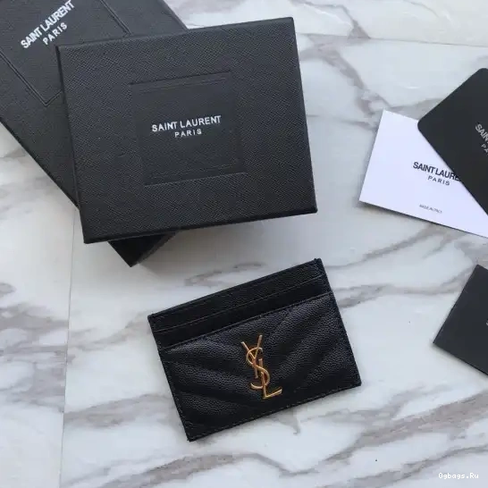 CASE CASSANDRE YSL CARD MATELASSÉ 0630